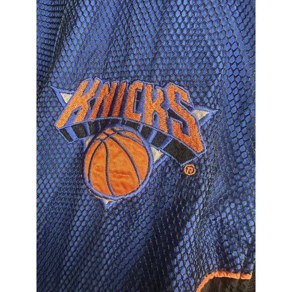 Vintage New York Knicks Pro Player Nylon Jacket Full Zip Size Small Lightweight - Picture 12 of 13